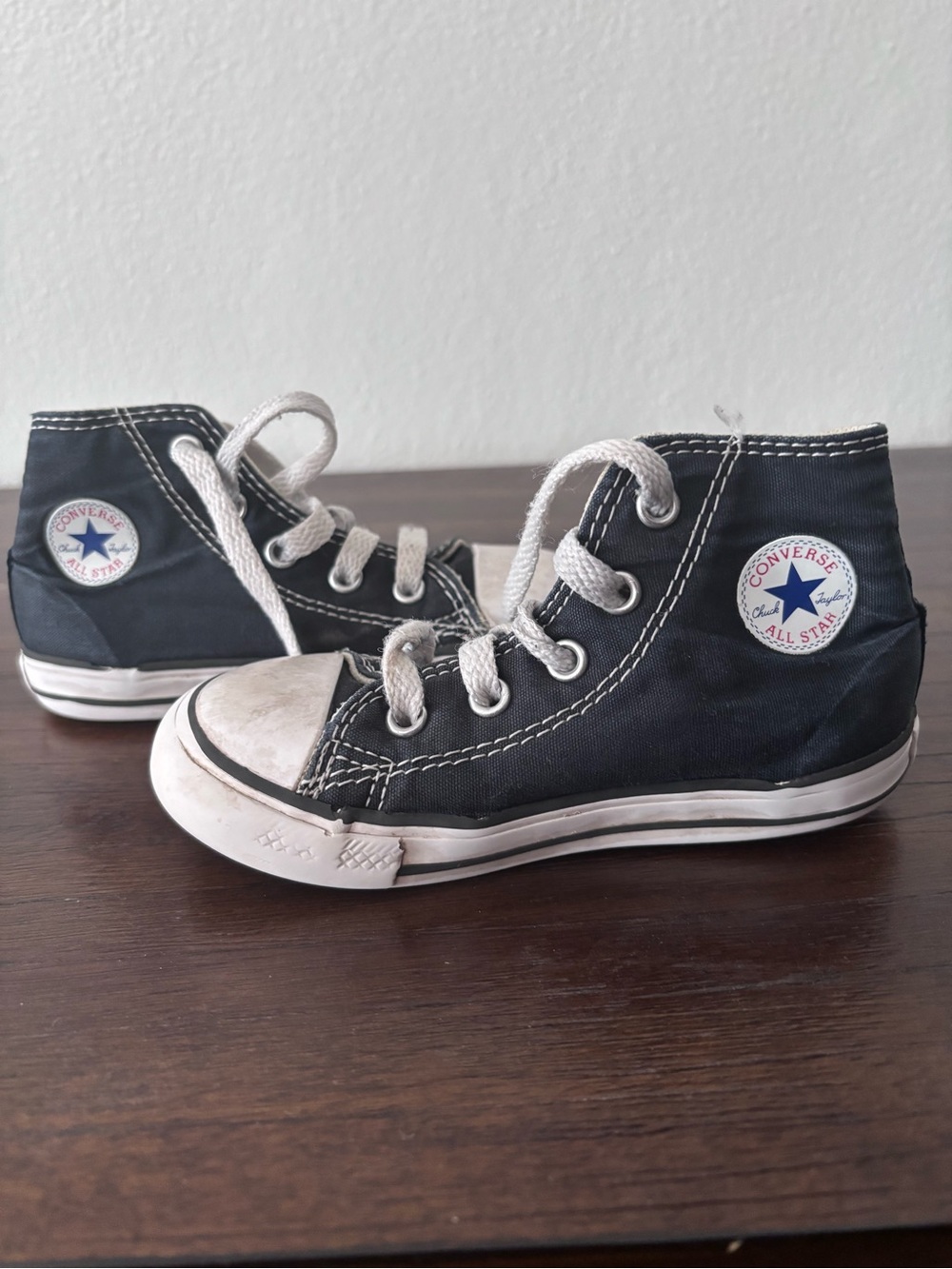 Toddler Converse Black High Top Sneakers